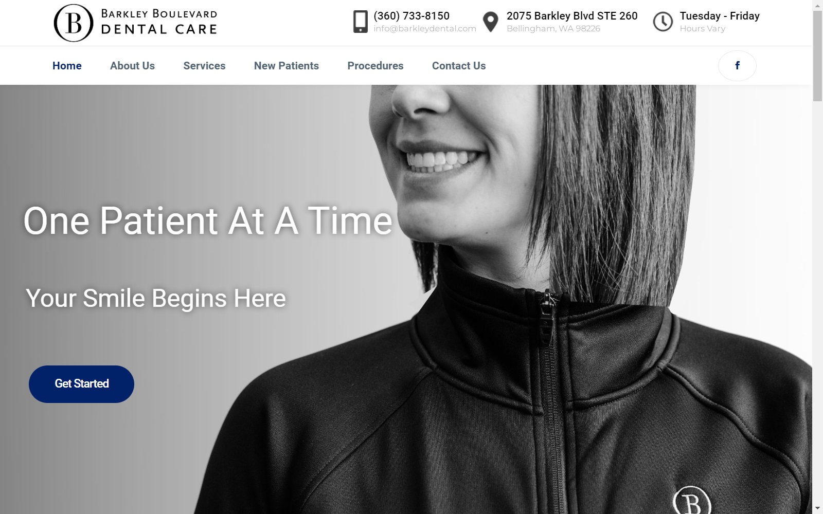 barkleydental.com screenshot