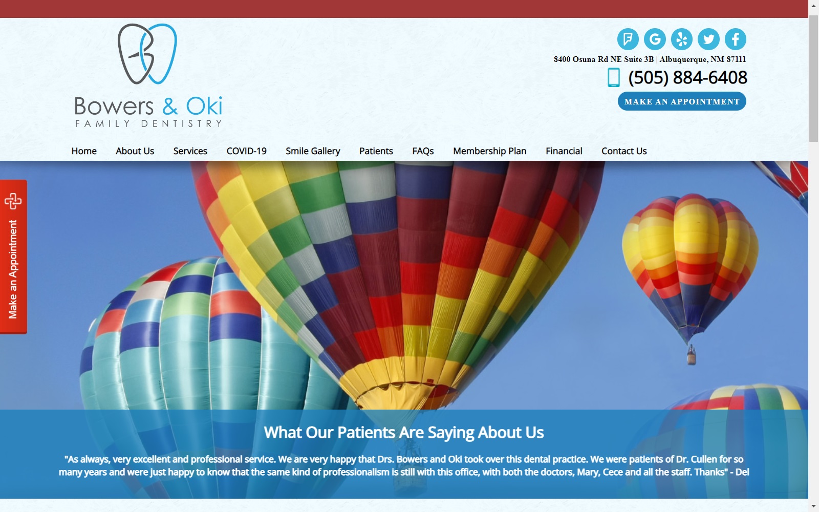 bowersandoki.com screenshot