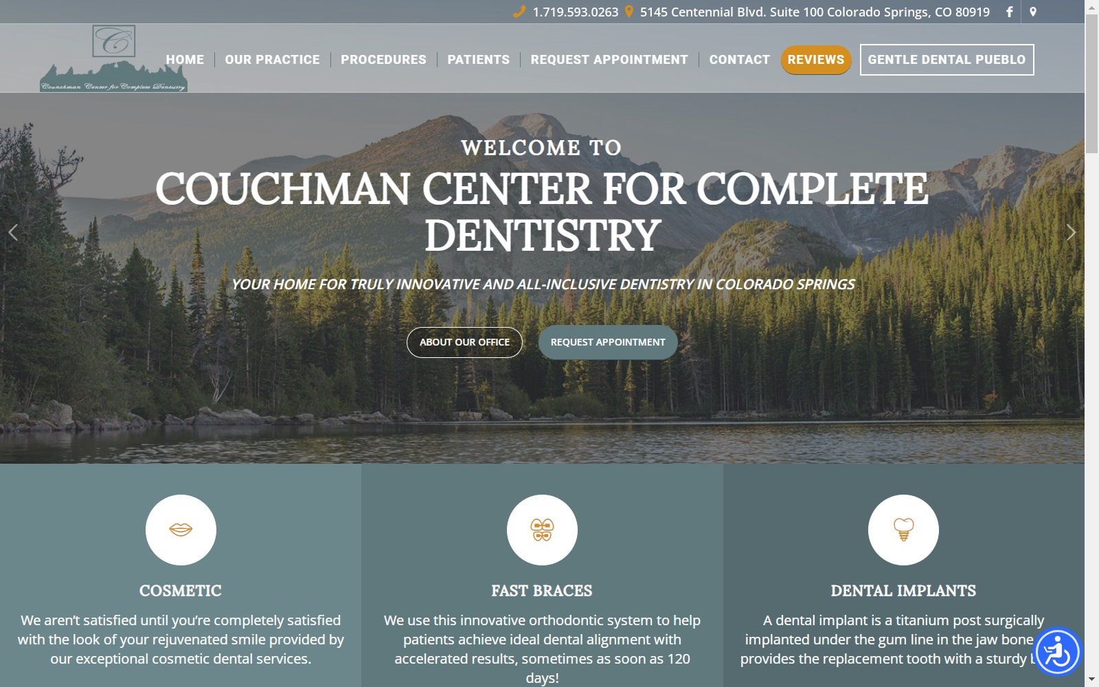 couchmandental.com screenshot