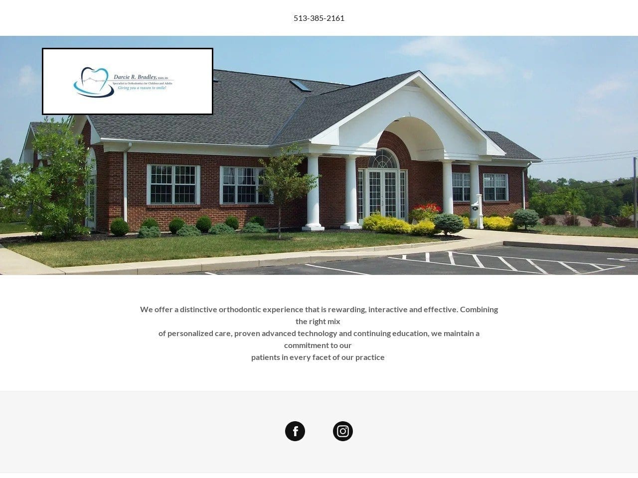 Bradley Darcie R DDS Website Screenshot from drbradleyortho.com
