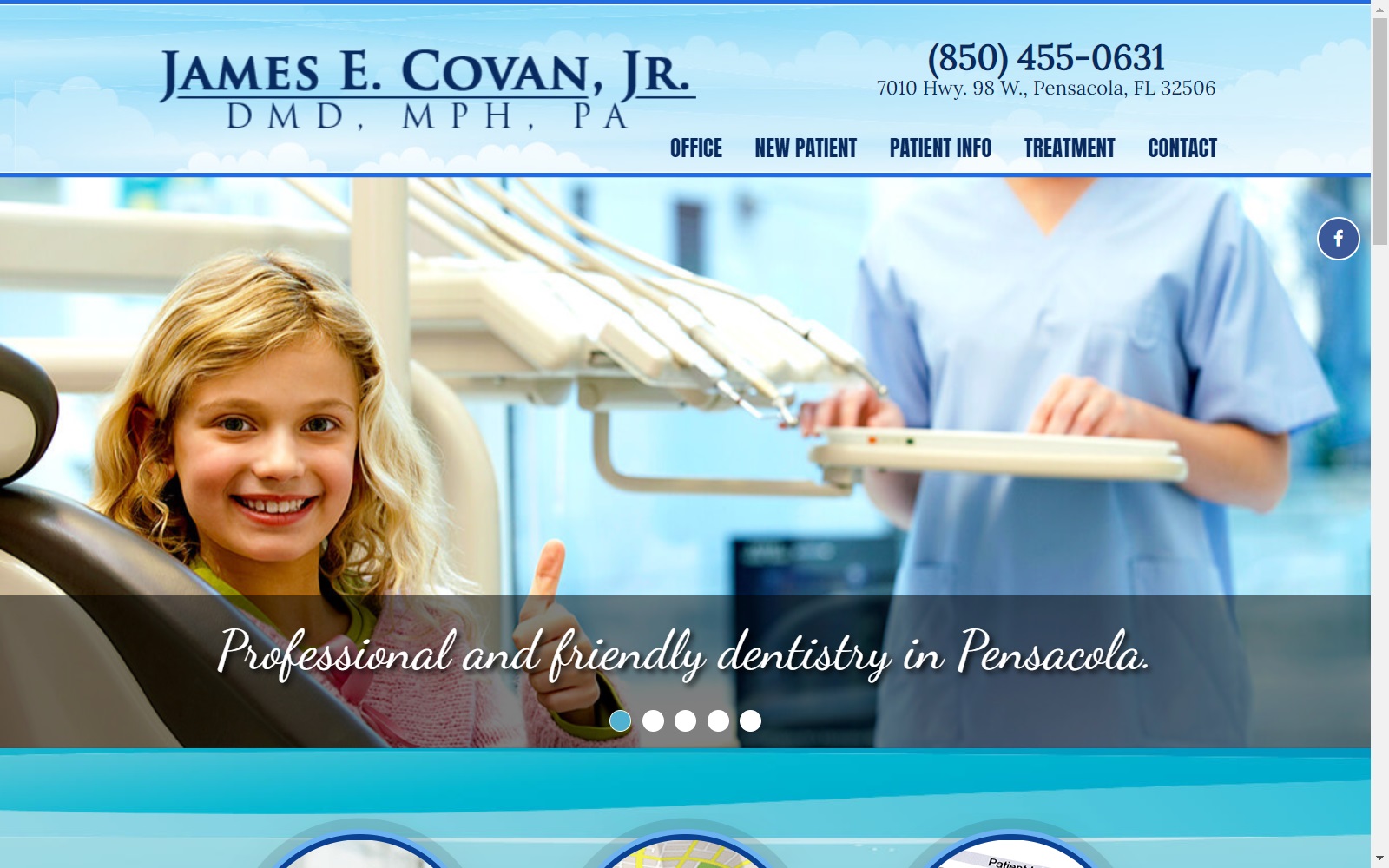 drjamescovan.com screenshot