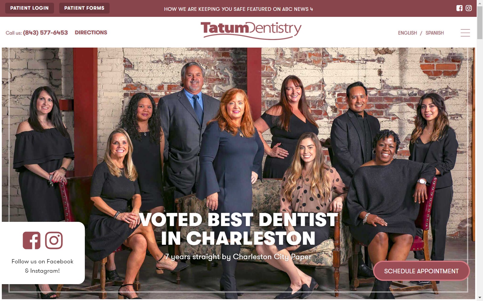 drtatumsmiles.com screenshot