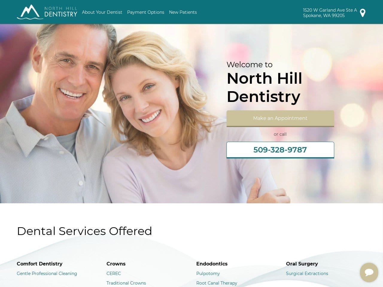Dr. Gregory A. Frahm DDS Website Screenshot from frahmsmilesource.com