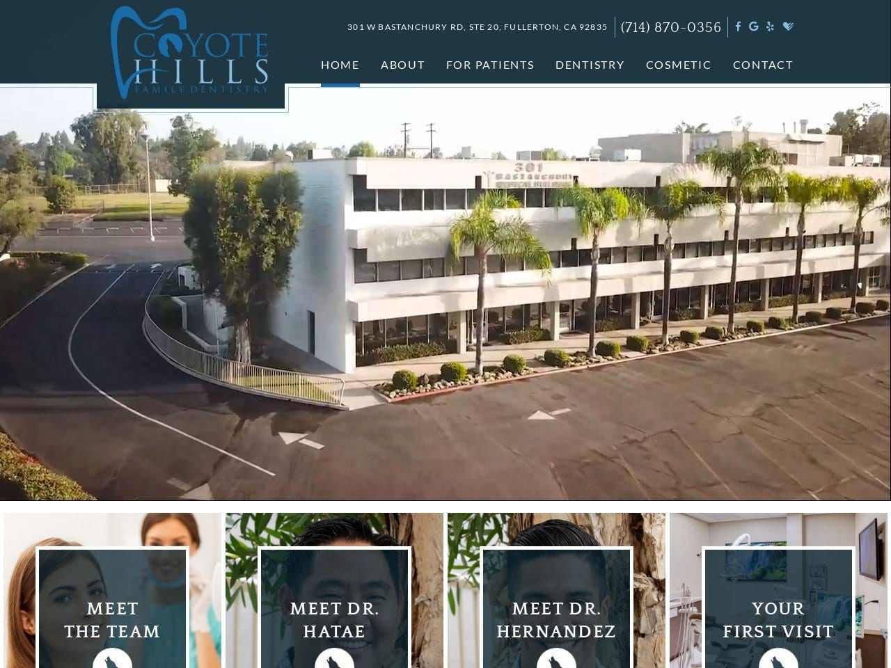 Hatae Chris DDS Website Screenshot from hataefamilydental.com