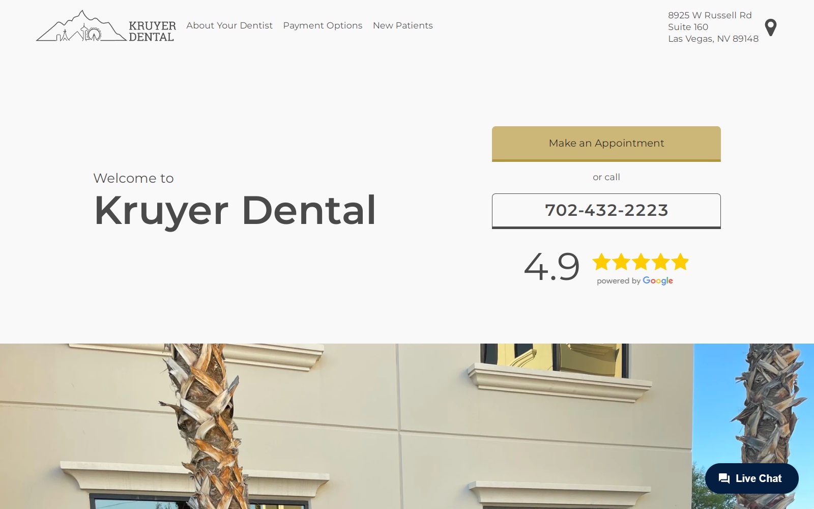 kruyerdental.com screenshot