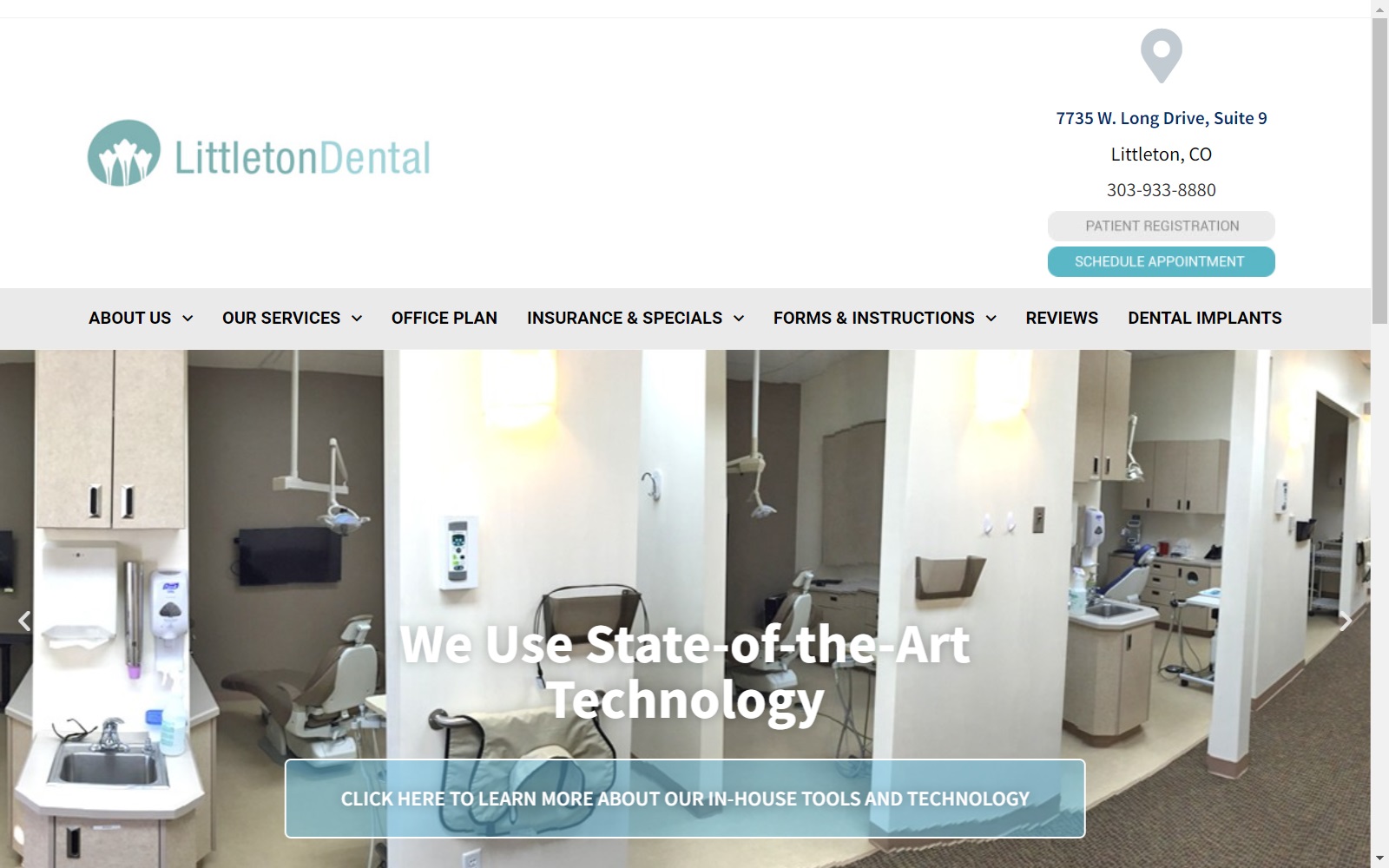 littletondental.com screenshot