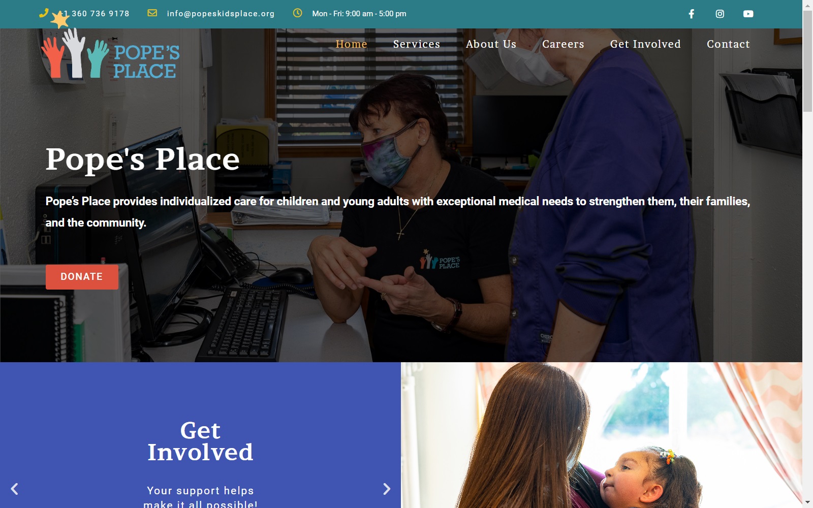 popesplace.org screenshot