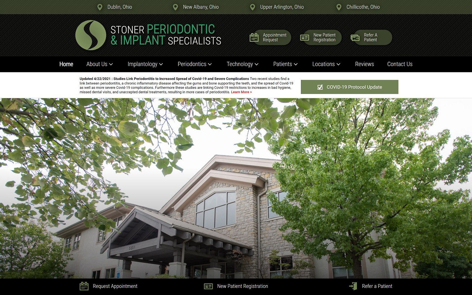 stonerperiospecialists.com screenshot