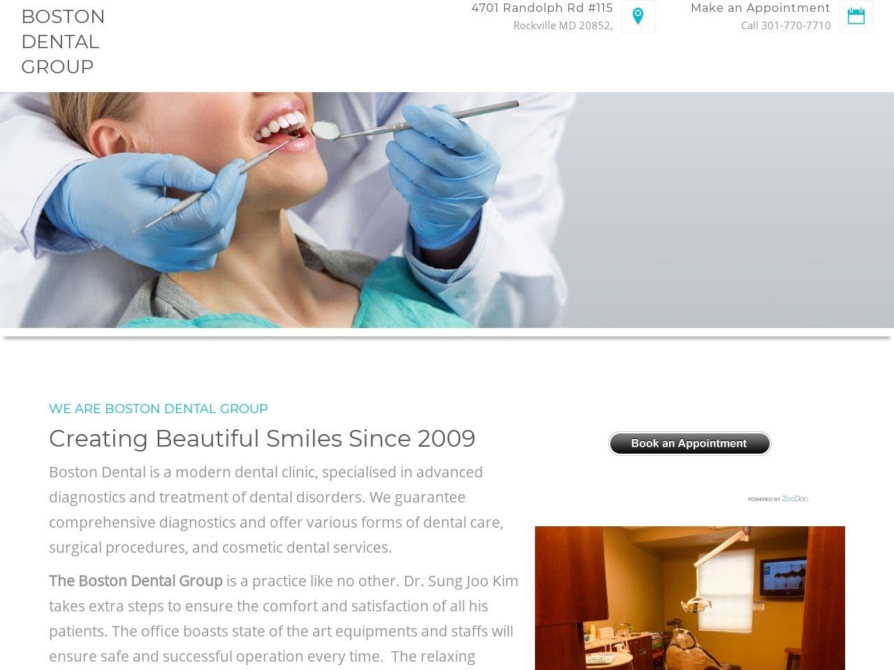Dr. Jacqueline S. You DMD Website Screenshot from thebostondentalgroup.com