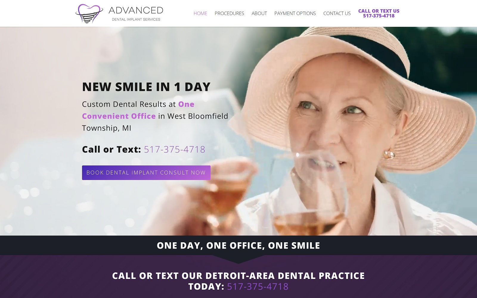 advanceddentalimplantservices.com-screenshot-1