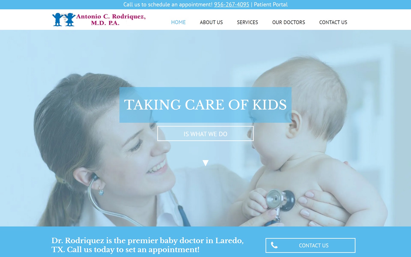 drrodriquezpediatrics.com screenshot